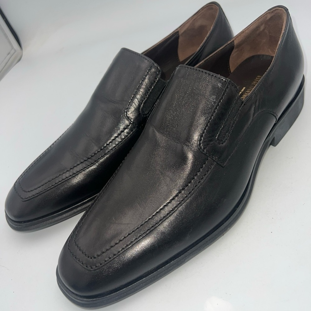 Bruno Magli Raging Slip On Loafer Black Leather Men’s 8.5M Retails $395